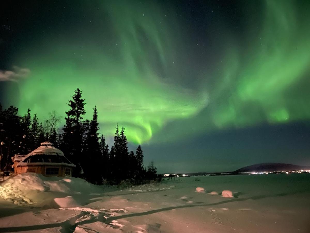 Northern Light Huts - Paradise Lapland Kiruna Exterior foto