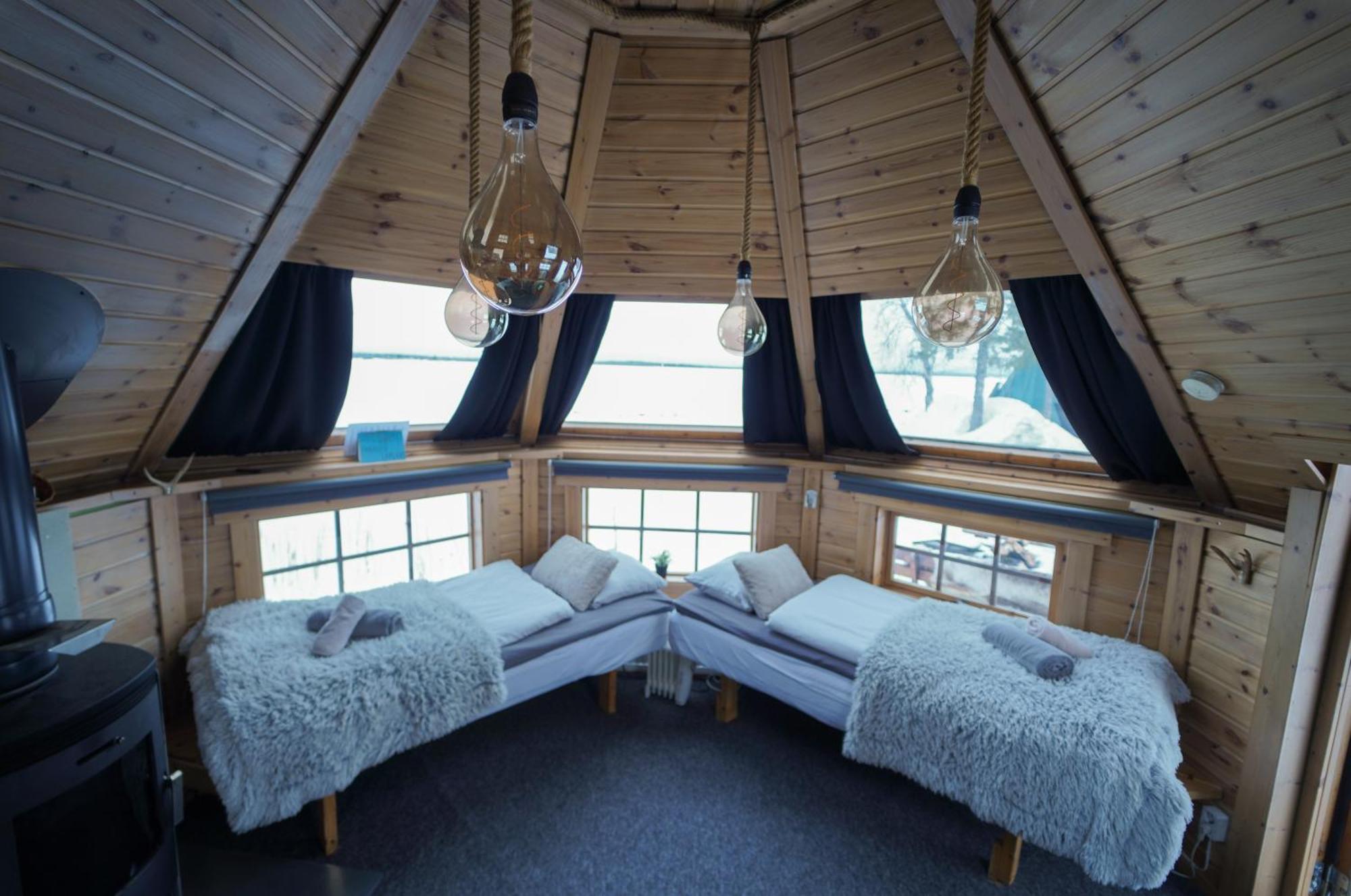 Northern Light Huts - Paradise Lapland Kiruna Exterior foto